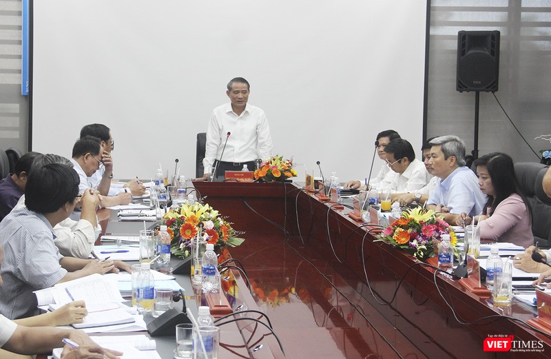 Bí thư Thành ủy Đà Nẵng Trương Quang Nghĩa tại buổi làm việc với Sở Nội vụ