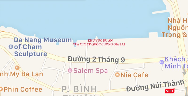 UBND TP Đà Nẵng vừa có văn bản gửi các cơ quan chức năng về việc tạm ngừng cấp phép xây dựng và chuyển nhượng BĐS thuộc  dự án Tổ hợp Khu dân cư, Thương mại - Dịch vụ tại đường 2/9 (quận Hải Châu, TP Đà Nẵng) của Công ty CP Quốc Cường Gia Lai.