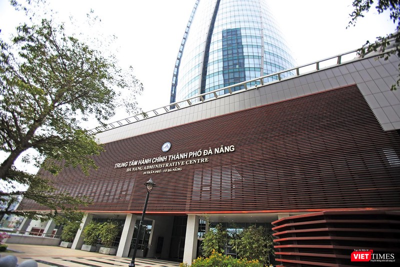 Trung tâm hành chính TP Đà Nẵng. Ảnh: Xuân Mai