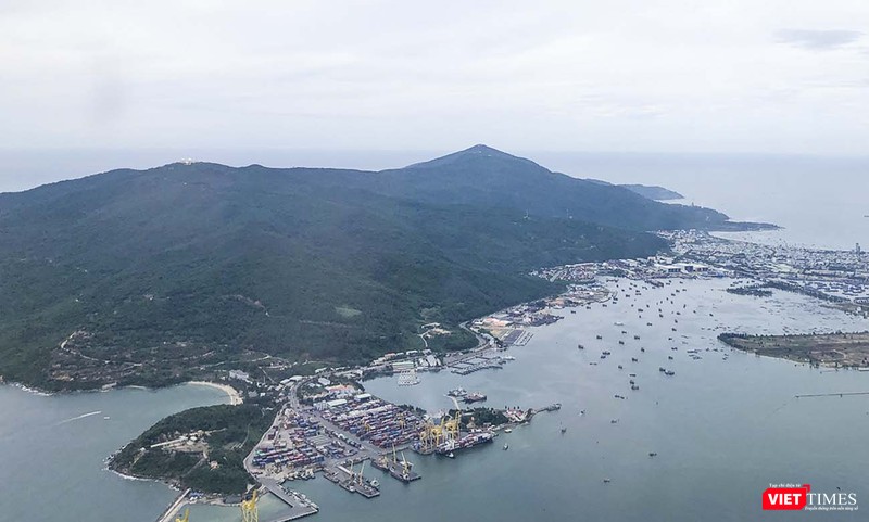 Bán đảo Sơn Trà nhìn từ trên cao