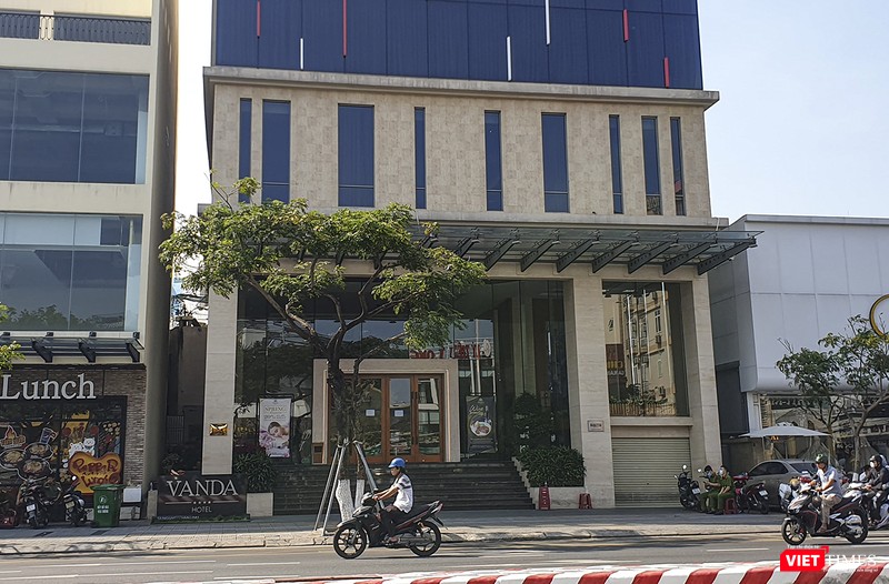 Khách sạn Vanda Đà Nẵng, nơi 2 du khách người Anh lưu trú khi ở Đà Nẵng