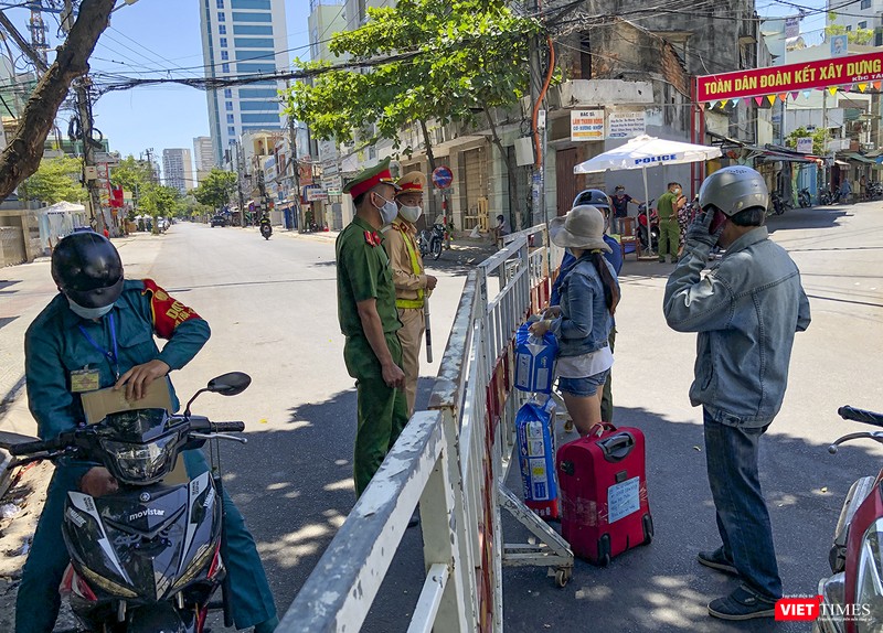 Khu vực dân cư xung quanh 3 bệnh viện tại trung tâm TP Đà Nẵng bị phong tỏa, cách ly