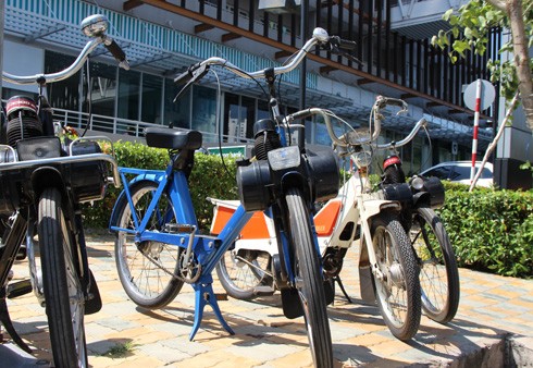 Hàng trăm xe máy cổ hội tụ tại Sài Gòn ảnh 10