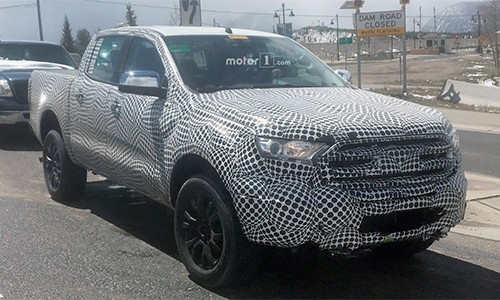 Ford Ranger thế hệ mới lộ diện trên đường thử ảnh 1 Ford Ranger thế hệ mới lộ diện trên đường thử ảnh 1
