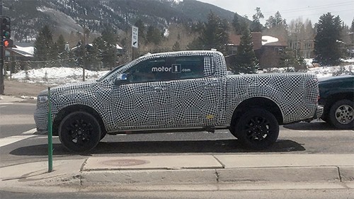 Ford Ranger thế hệ mới lộ diện trên đường thử ảnh 4 Ford Ranger thế hệ mới lộ diện trên đường thử ảnh 4