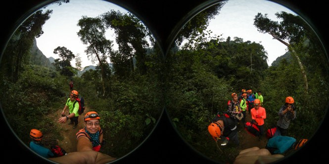 Nếu đăng ảnh lên FB thì các bạn sẽ thấy hiệu ứng 360 độ của hình này - Ảnh: Phạm An Dương