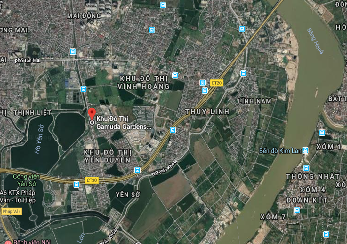 Rất nhiều dự án giao thông hiện đang chuẩn bị triển khai tại khu vực quận Hoàng Mai.