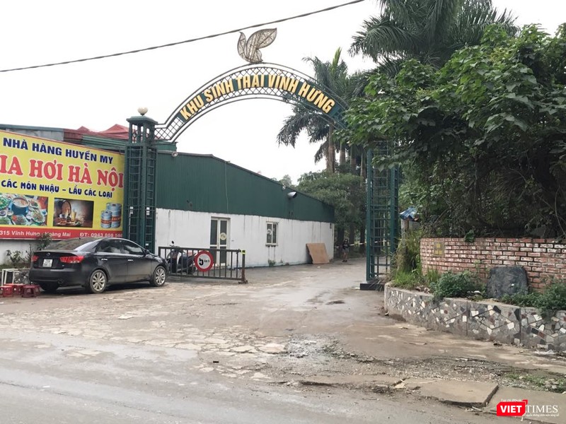 DA xây dựng tuyến đường Minh Khai - Vĩnh Tuy - Yên Duyên, đoạn nối từ đường Minh Khai đến đường Vành đai 2,5 do Công ty CP đầu tư phát triển hạ tầng và đô thị Vĩnh Hưng là chủ đầu tư.