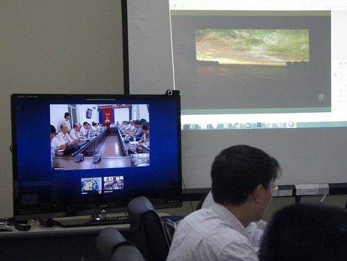 Sẽ có 3 điểm cầu tại Việt Nam tham gia đợt diễn tập này.