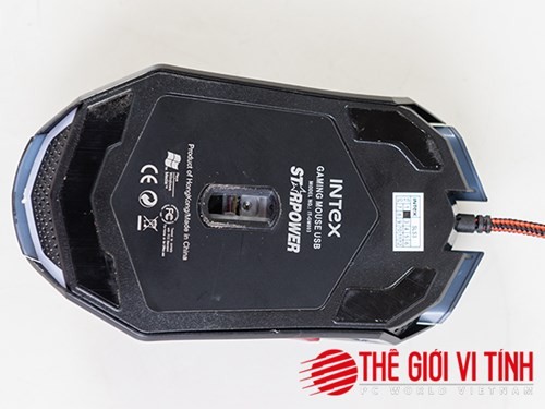 Mặt đáy chuột chơi game Intex StarPower Color IT-GM003. Mặt đáy chuột chơi game Intex StarPower Color IT-GM003.