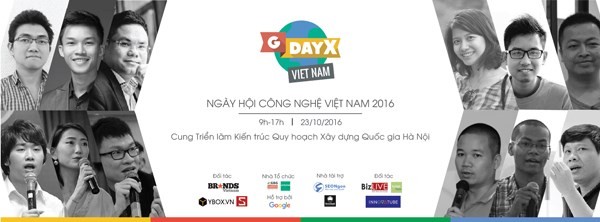 Tìm kiếm nhà đầu tư thiên thần tại Ngày hội Công nghệ GDay X Vietnam 2016.