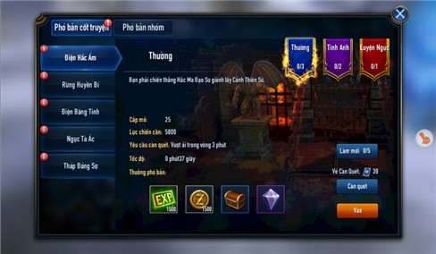 Một số hình ảnh trong game.