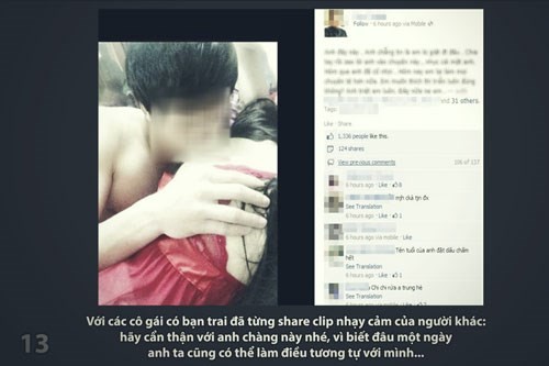 Câu chuyện tung clip sex và 'Hậu tình yêu thời Facebook' ảnh 12 Câu chuyện tung clip sex và 'Hậu tình yêu thời Facebook' ảnh 12