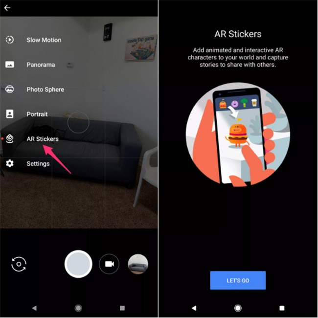 Sticker thực tế tăng cường  “cực cool” trên smartphone Google ảnh 2