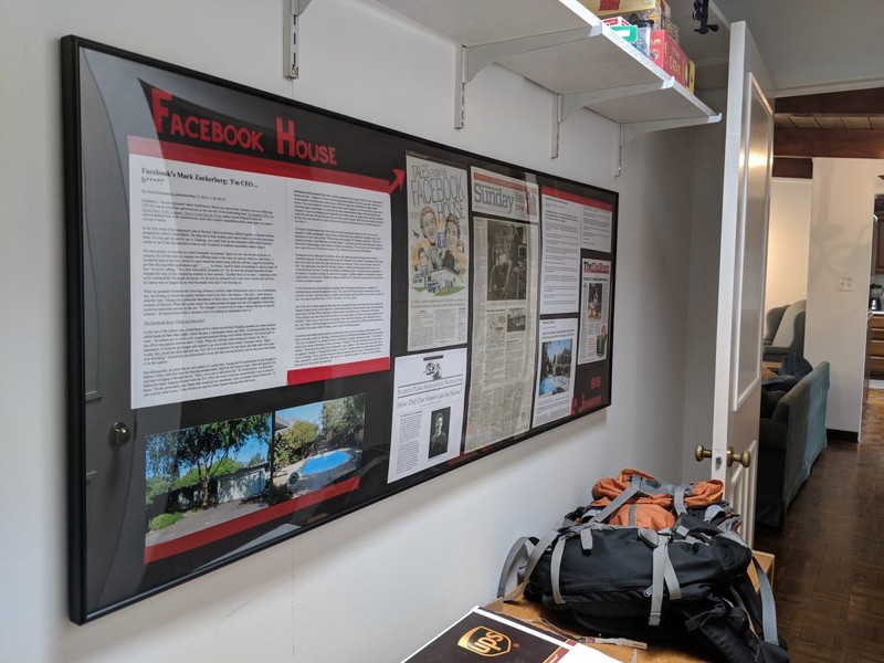 Thăm căn nhà "huyền thoại" nơi Zuckerberg đã sống và tạo lập mạng xã hội Facebook  ảnh 5