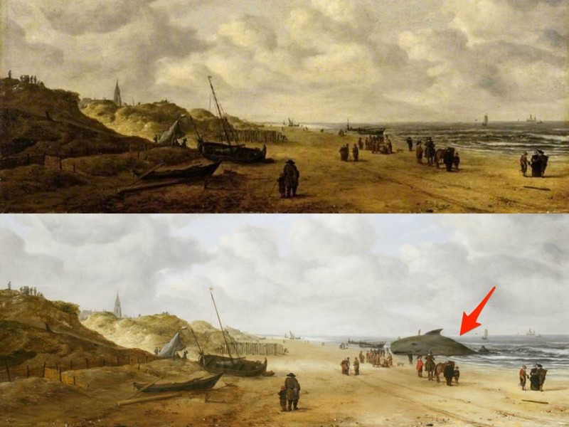 Bức họa được thực hiện vào thế kỷ 17