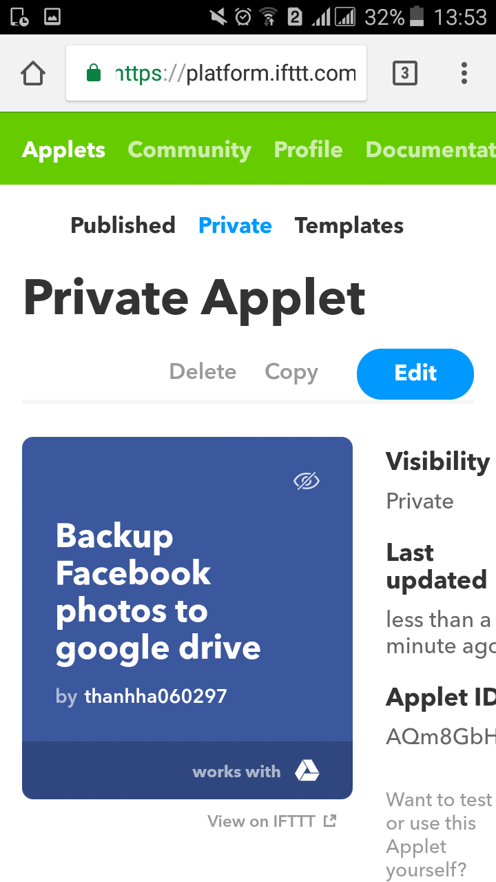 Hướng dẫn cách dùng ứng dụng IFTTT trên Android – Công cụ “bá đạo” làm chủ thời gian  ảnh 11