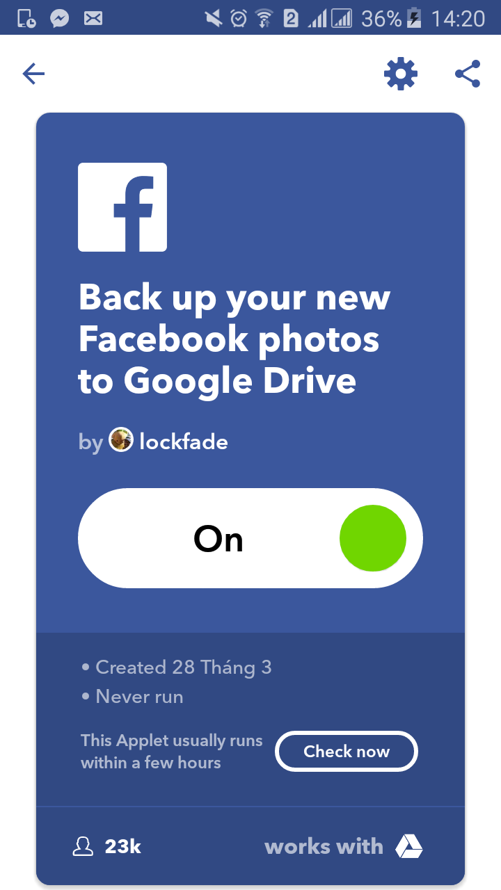 Hướng dẫn cách dùng ứng dụng IFTTT trên Android – Công cụ “bá đạo” làm chủ thời gian  ảnh 3