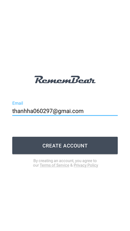 Hướng dẫn sử dụng RememberBear - ứng dụng ghi nhớ mật khẩu  ảnh 1