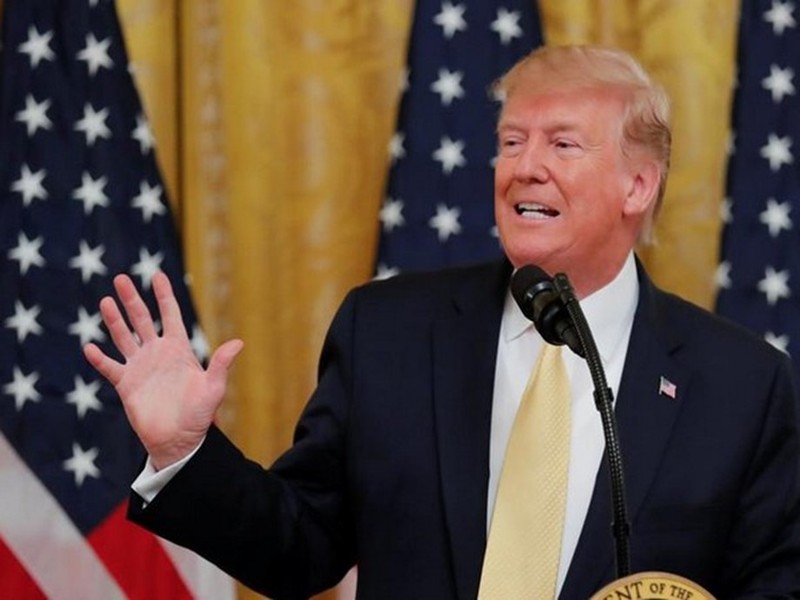 Tổng thống Mỹ Donald Trump. Ảnh: Devdiscourse