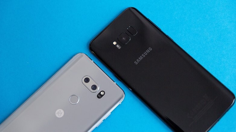 Cuộc chiến giữa LG V30 và Samsung Galaxy S8+. ảnh 1