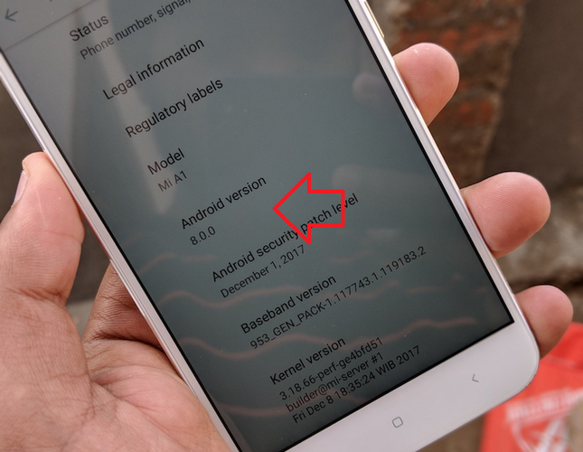 Mi A1 của Xiaomi được kích hoạt tính năng sạc nhanh  ảnh 1