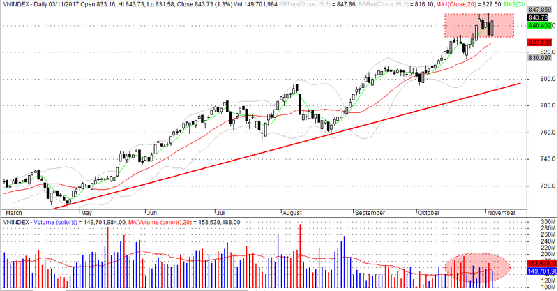 Thị trường chứng khoán tuần 06/11 - 10/11: Tuân thủ nguyên tắc đầu tư ảnh 1