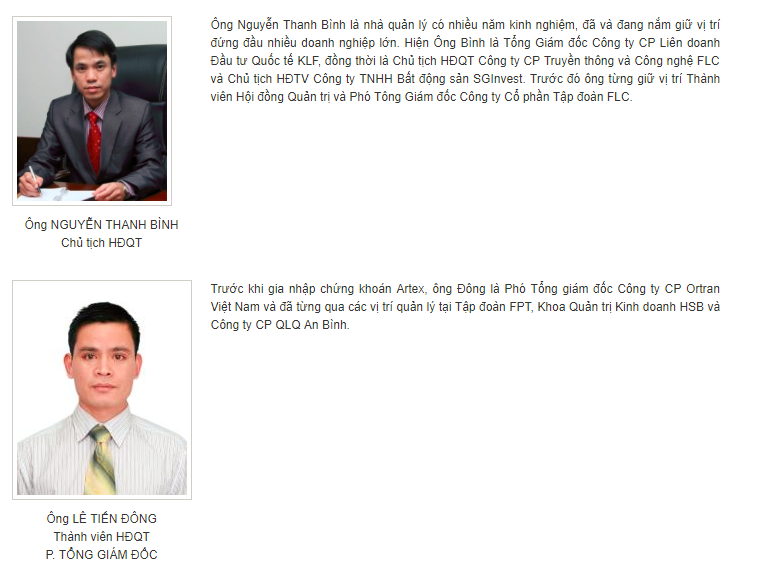 Chứng khoán Artex miễn nhiệm “thần tốc” vị trí Tổng Giám đốc  ảnh 1