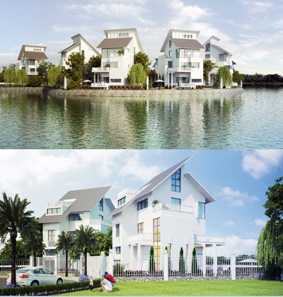 Nhà ở trong dự án Khu dân cư sinh thái và nhà vườn Sen Việt (Nguồn: VietinBank) Nhà ở trong dự án Khu dân cư sinh thái và nhà vườn Sen Việt (Nguồn: VietinBank)