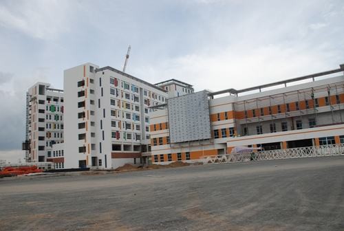 Dự án Bệnh viện Nhi đồng Tp. Hồ Chí Minh do CC1 làm tổng thầu EPC (Nguồn: Báo Xây dựng)