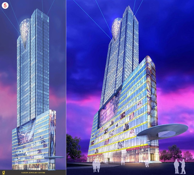 SJC Tower bị “cắt ngọn”… trên giấy