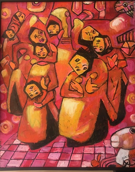 Tác phẩm sơn dầu 