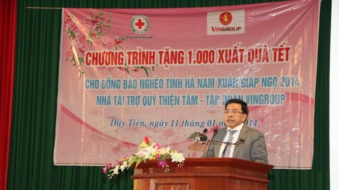 Ông Phạm Thiếu Hoa được xem là một trong những “khai quốc công thần” của Tập đoàn Vingroup (Ảnh: duytien.gov.vn)