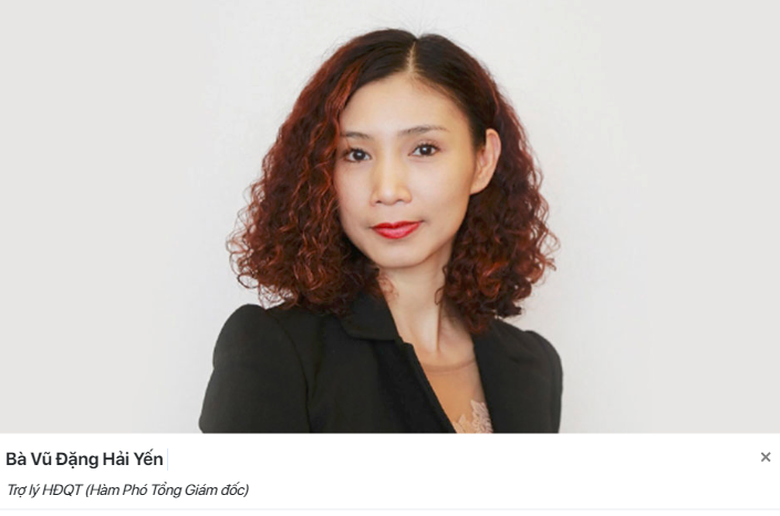 Chân dung bà Vũ Đặng Hải Yến (Nguồn: FLC) Chân dung bà Vũ Đặng Hải Yến (Nguồn: FLC)