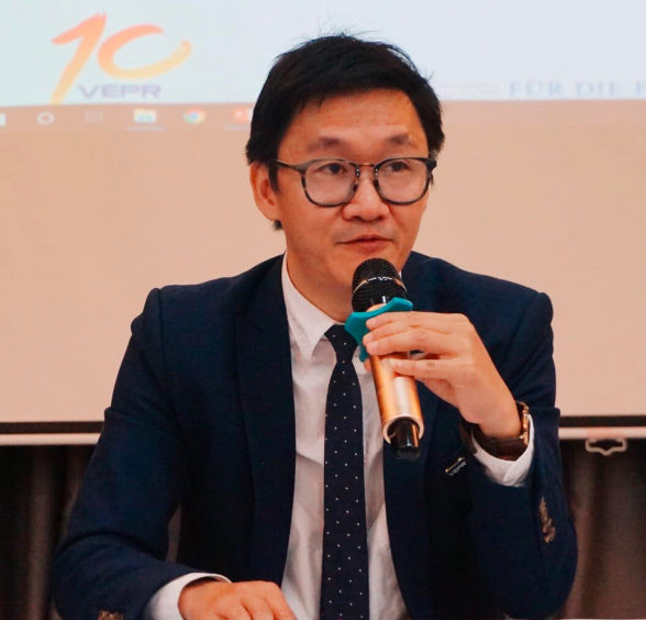 TS Phạm Sỹ Thành tại một buổi hội thảo của VEPR (Nguồn: VEPR)