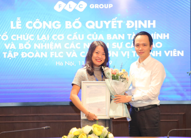 Tân Trưởng ban Kế toán Tập đoàn FLC, bà Trần Thu Hà (Ảnh: FLC) Tân Trưởng ban Kế toán Tập đoàn FLC, bà Trần Thu Hà (Ảnh: FLC)