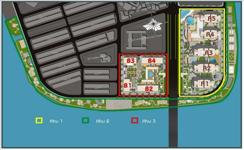 Phân khu chức năng của dự án The Era Town (Nguồn: Internet) Phân khu chức năng của dự án The Era Town (Nguồn: Internet)