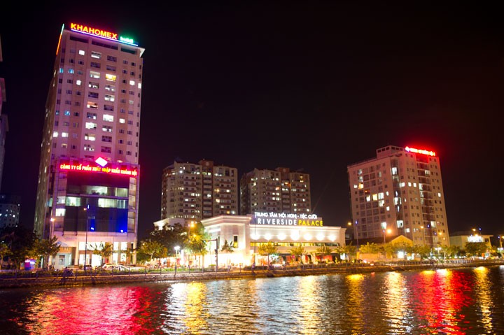 Trung tâm hội nghị - tiệc cưới Riverside Palace (Ảnh: Khahomex)