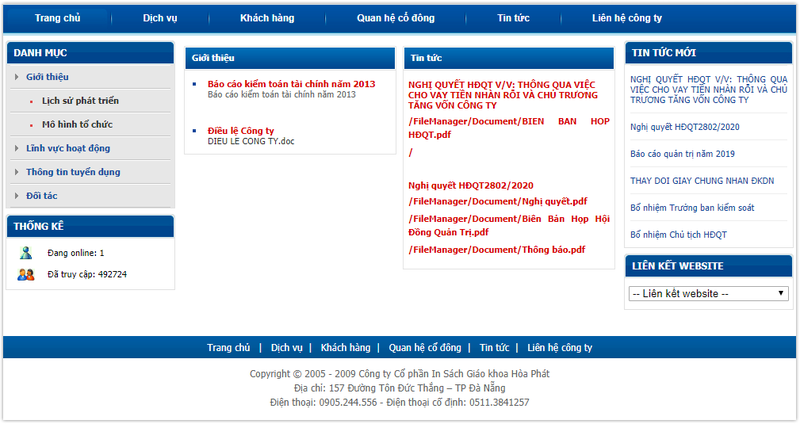 CTCP In Sách Giáo khoa Hòa Phát có gì đáng thu hút các đại gia bất động sản? (Ảnh chụp màn hình)