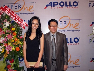 Hoa hậu Mai Phương Thúy và doanh nhân Ngô Quốc Cường (Ảnh: Internet)