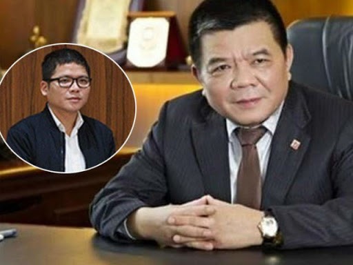 Ông Trần Duy Tùng (ảnh nhỏ) và ông Trần Bắc Hà (cựu Chủ tịch HĐQT BIDV, đã qua đời) - Ảnh: Internet