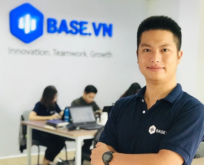 Ông Trần Văn Viển - Đồng sáng lập, Giám đốc khu vực phía Nam của Base.vn