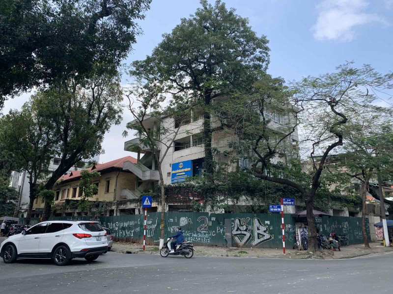 Khu đất số 9 Trần Thánh Tông (Hà Nội) có vị trí đắc địa, cũng là nơi đặt trụ sở chính của CTCP Dược phẩm Trung ương 2 (Ảnh: P.D)
