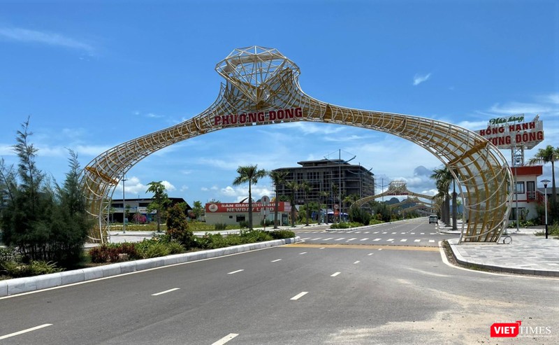 Cổng vào dự án Dự án Khu đô thị Phương Đông Vân Đồn Cổng vào dự án Dự án Khu đô thị Phương Đông Vân Đồn