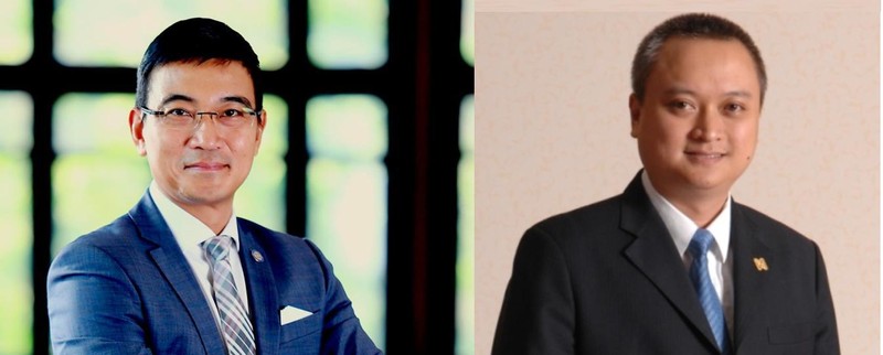 Ông Lê Hải Trà (bên trái) và ông Nguyễn Nam Phong (bên phải)