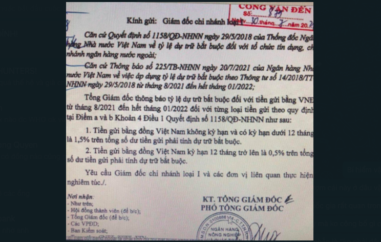 Đồn đoán xuất hiện từ hôm qua (2/8) và hôm nay có hình ảnh liên quan được nhà đầu tư chứng khoán trao đổi trên một số diễn đàn