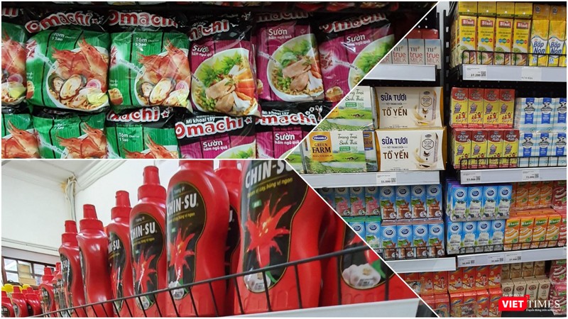 Các sản phẩm sữa mang thương hiệu của Masan vẫn còn vắng bóng trên các kệ hàng tại VinMart và VinMart+ (Ảnh: P.D) Các sản phẩm sữa mang thương hiệu của Masan vẫn còn vắng bóng trên các kệ hàng tại VinMart và VinMart+ (Ảnh: P.D)