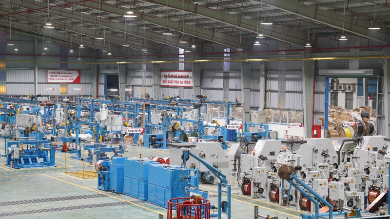 Gelex tăng cường đầu tư theo chiều sâu trong lĩnh vực sản xuất công nghiệp