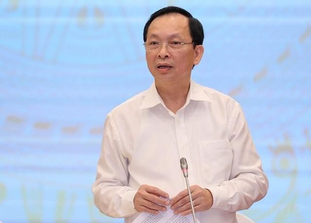 Phó Thống đốc NHNN Đào Minh Tú phát biểu tại họp báo Chính phủ thường kỳ tháng 7/2022 (Ảnh: VGP) Phó Thống đốc NHNN Đào Minh Tú phát biểu tại họp báo Chính phủ thường kỳ tháng 7/2022 (Ảnh: VGP)