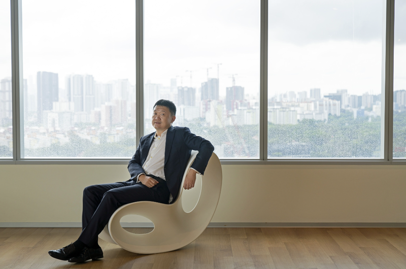 Tỷ phú Forrest Li - Nhà sáng lập Sea Limited (Ảnh: Bloomberg)